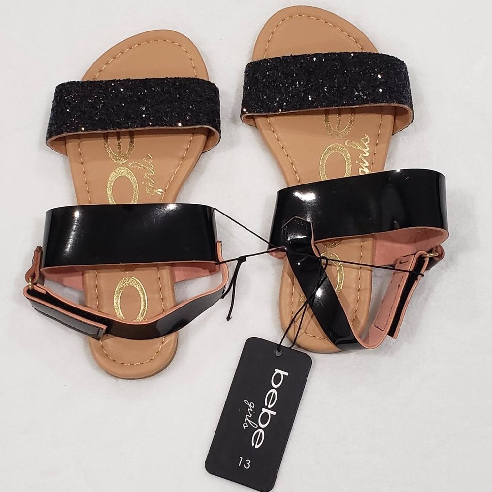 Bebe flat girls sandals